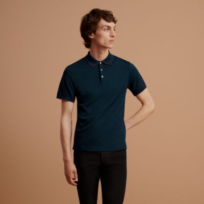 HERMES ブラック ポロシャツ XL 新品 HERMES ブラック ポロシャツ XL 新品 メンズ
